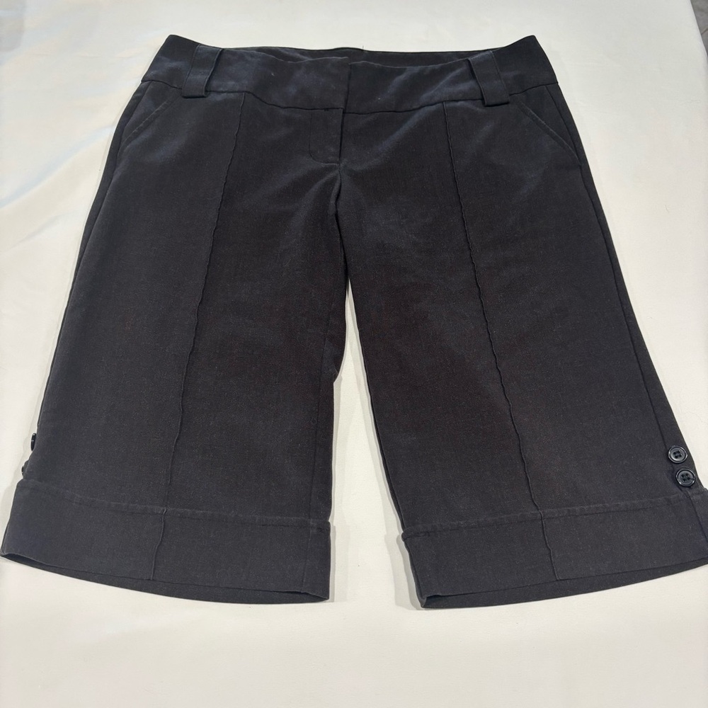 Delia’s cropped black low rise Y2K pants women’s size 9/10